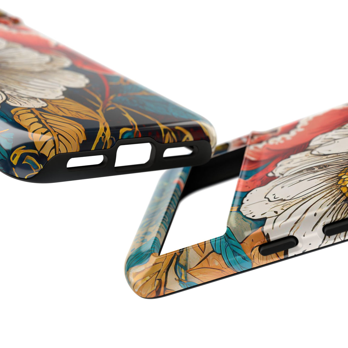 Artistic Floral Tough Phone Case - Studio 653