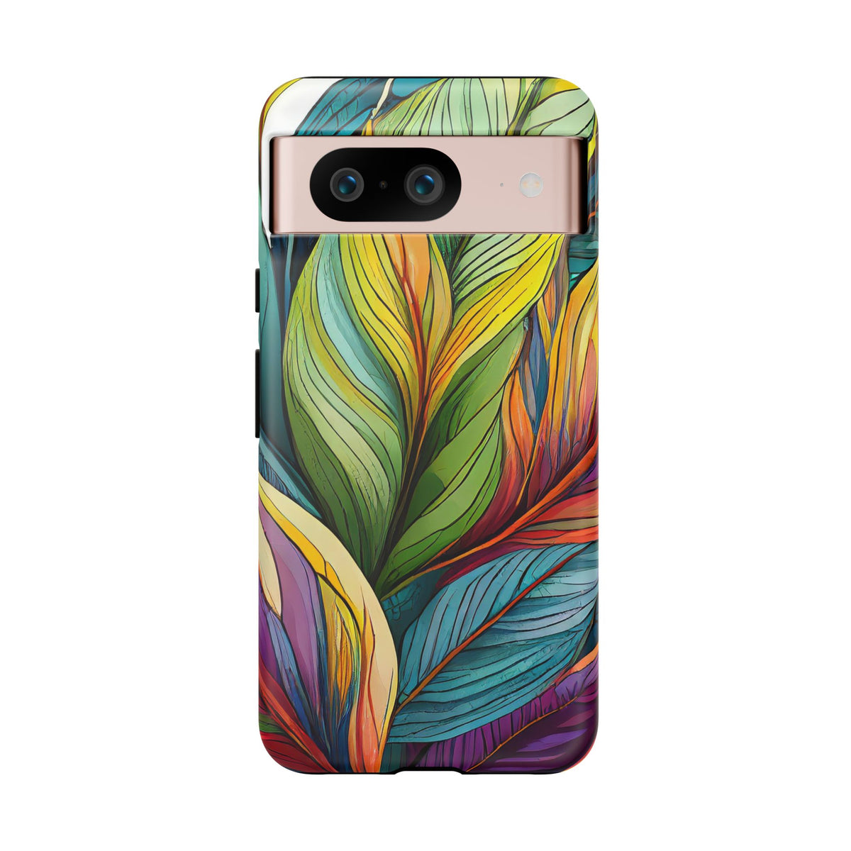 Vibrant Tropical Leaf Tough Phone Case - Studio 653
