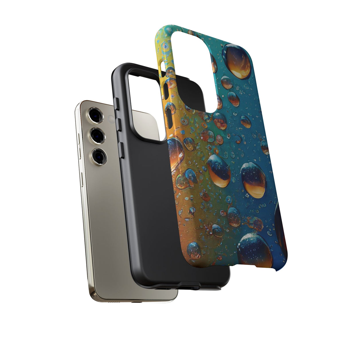 Colorful Water Droplets Tough Phone Case - Studio 653