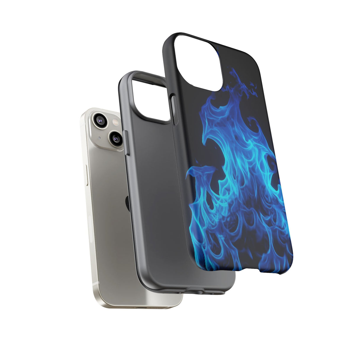 Blue Flames Tough  Phone Case - Studio 653