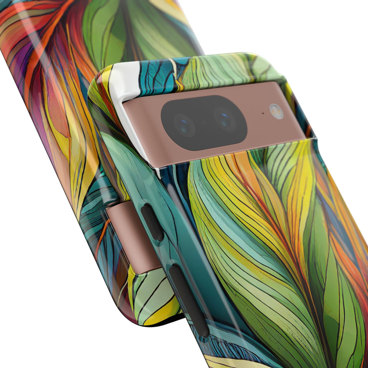 Vibrant Tropical Leaf Tough Phone Case - Studio 653
