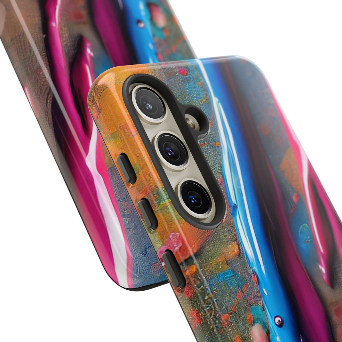 Colorful Artistic Paint Splatter Tough Phone Case - Studio 653