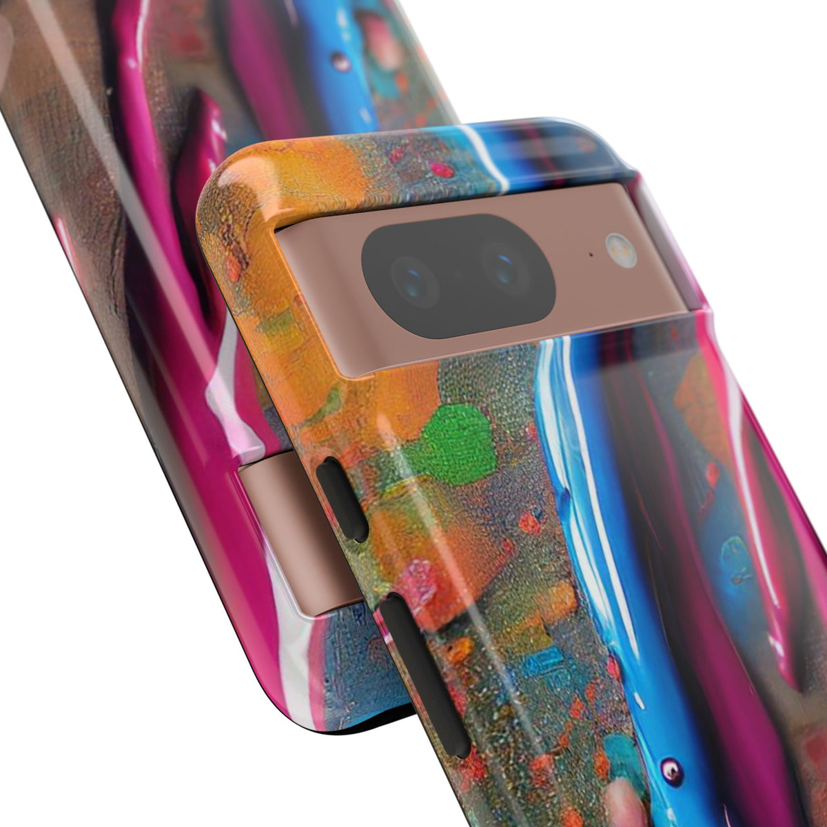 Colorful Artistic Paint Splatter Tough Phone Case - Studio 653