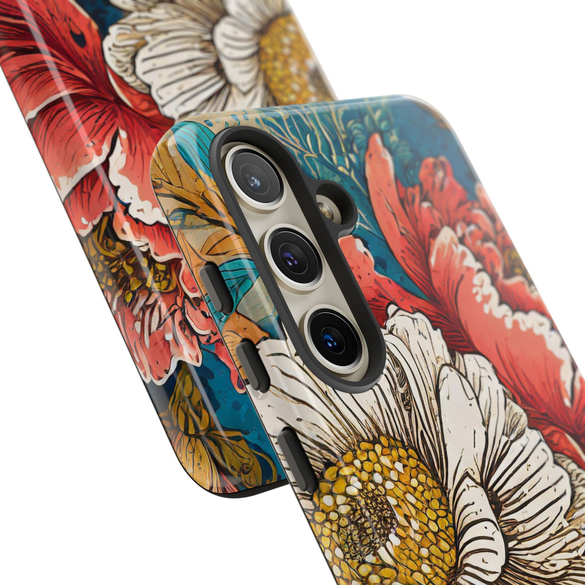 Artistic Floral Tough Phone Case - Studio 653