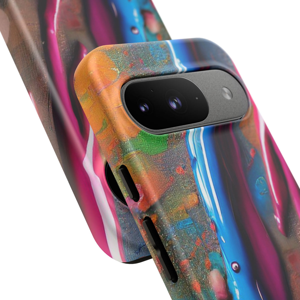 Colorful Artistic Paint Splatter Tough Phone Case - Studio 653