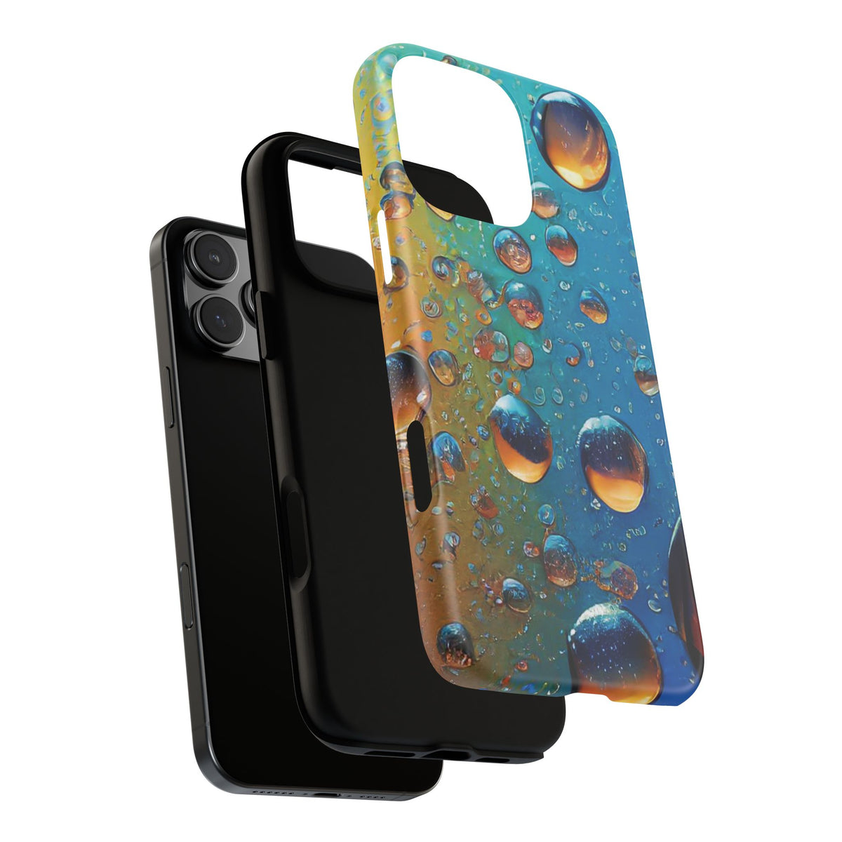 Colorful Water Droplets Tough Phone Case - Studio 653