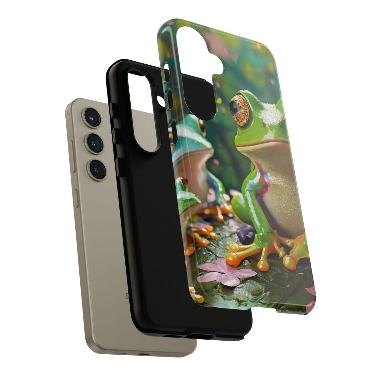 Someone Watching Colorful Frog Tough Phone Case - Studio 653