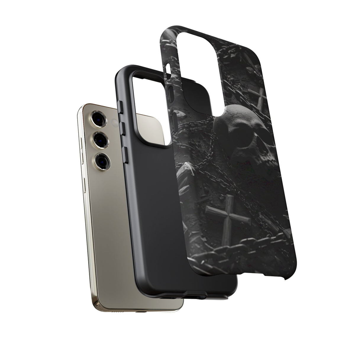Gothic Skull Tough Phone Case - Studio 653