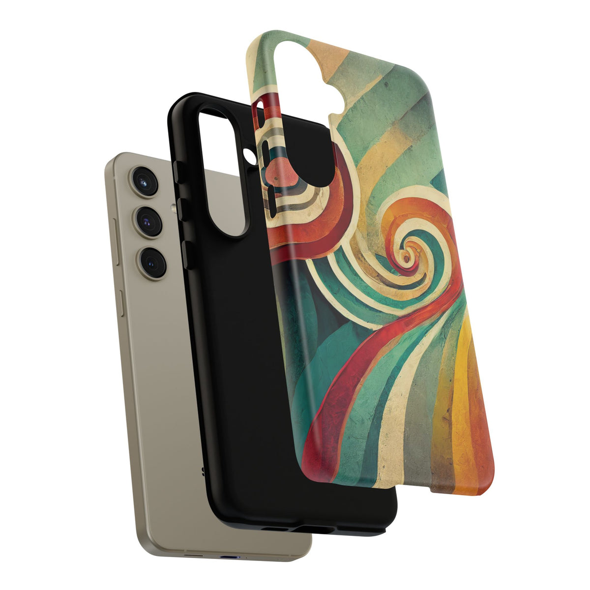 Colorful Swirl Tough Phone Case - Studio 653