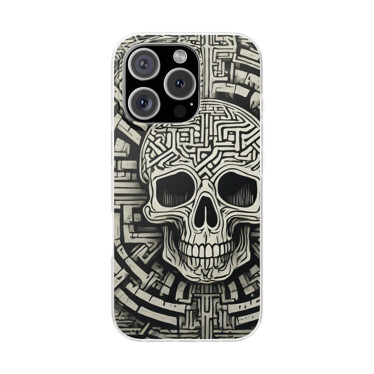 Gothic Skull Maze Flexi Case - Studio 653