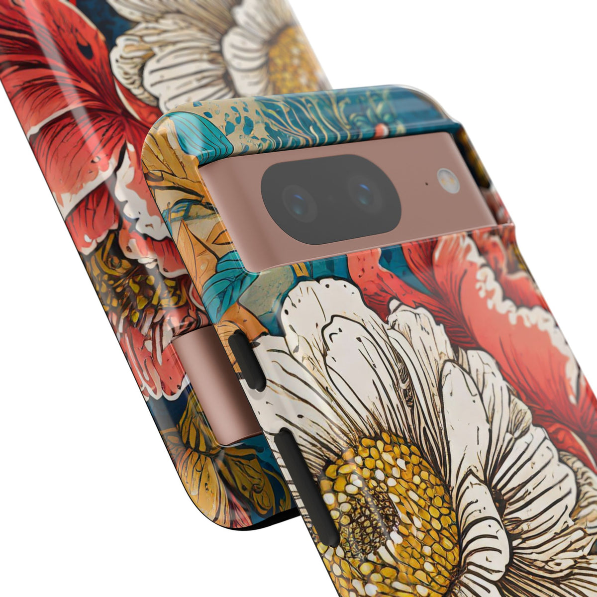 Artistic Floral Tough Phone Case - Studio 653