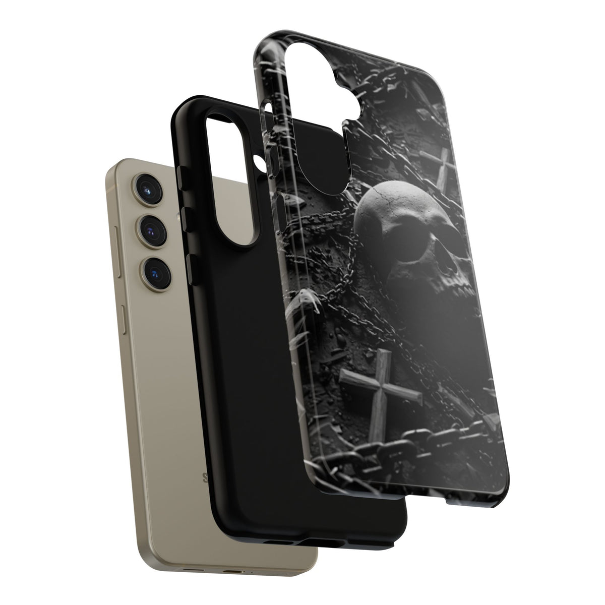 Gothic Skull Tough Phone Case - Studio 653