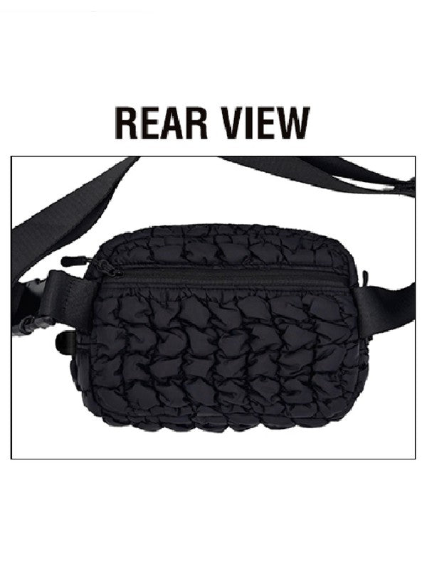 CC Quilted Puffer Belt Fanny Bag - Studio 653