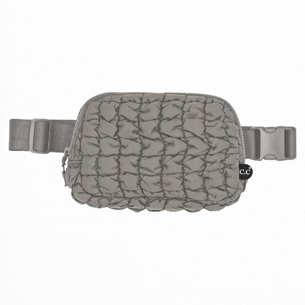 CC Quilted Puffer Belt Fanny Bag - Studio 653