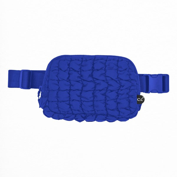 CC Quilted Puffer Belt Fanny Bag - Studio 653