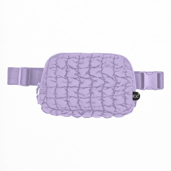 CC Quilted Puffer Belt Fanny Bag - Studio 653