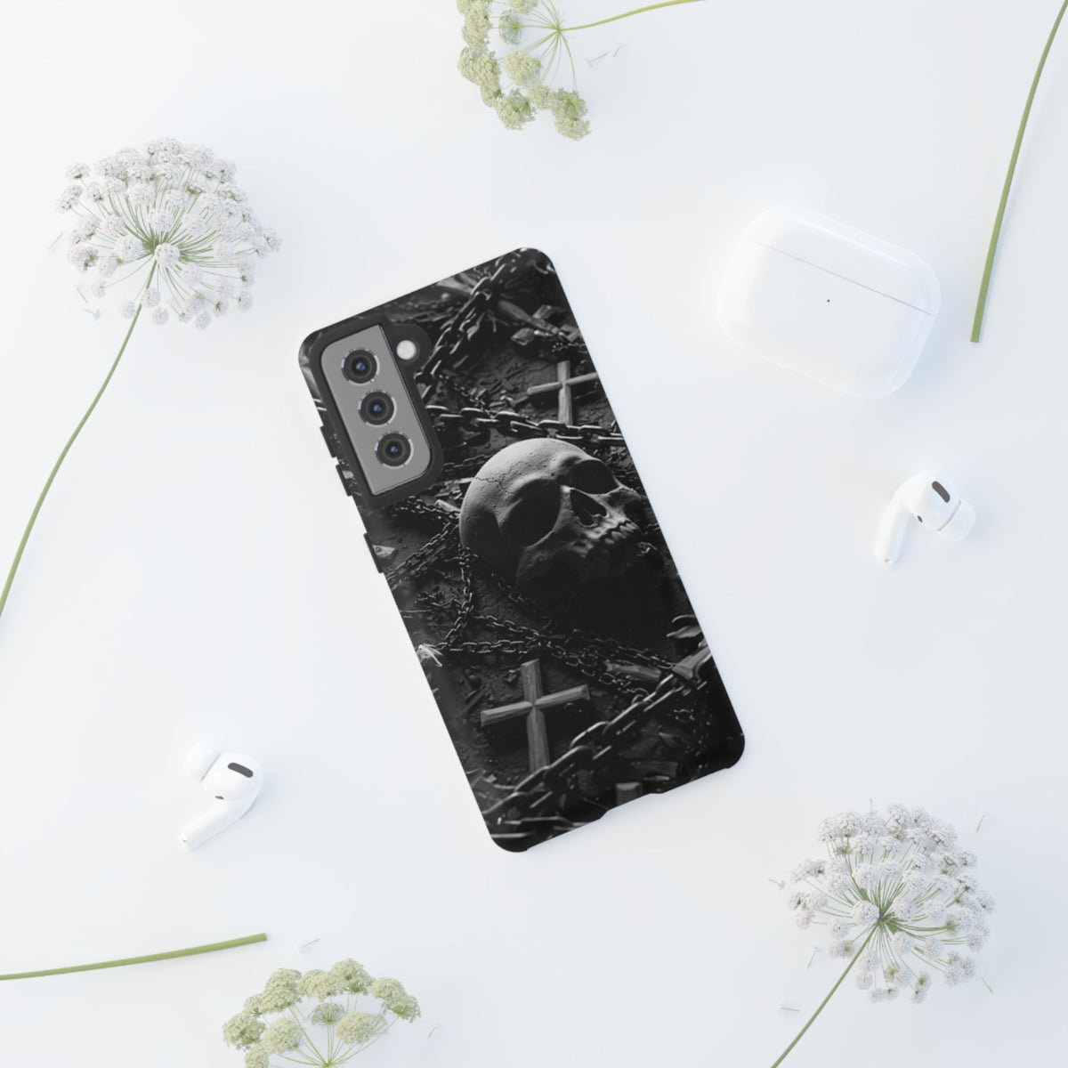 Gothic Skull Tough Phone Case - Studio 653