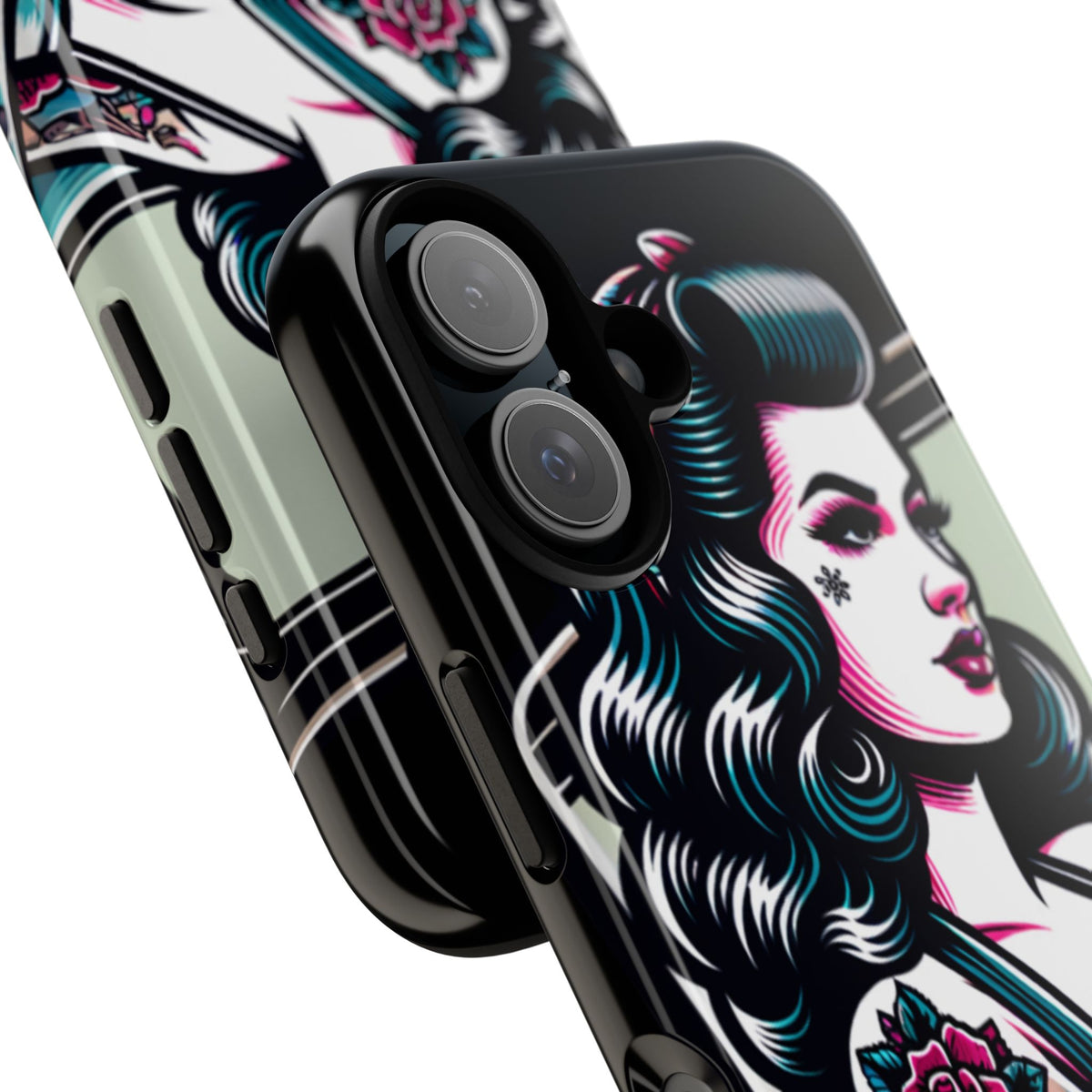 Vintage Retro Tattooed Pin Up Tough Phone Case - Studio 653