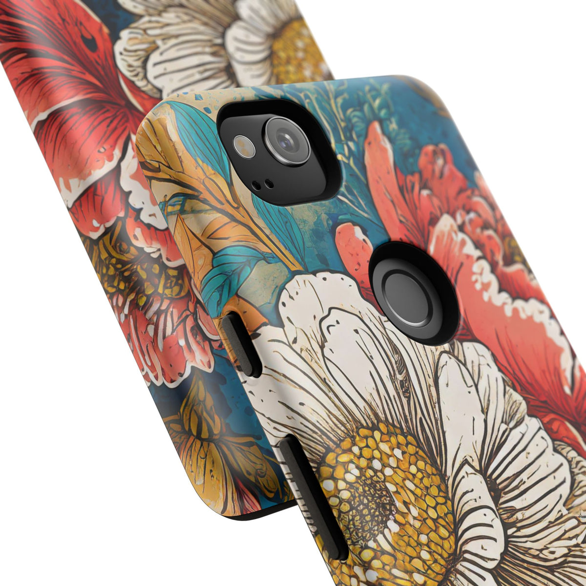 Artistic Floral Tough Phone Case - Studio 653