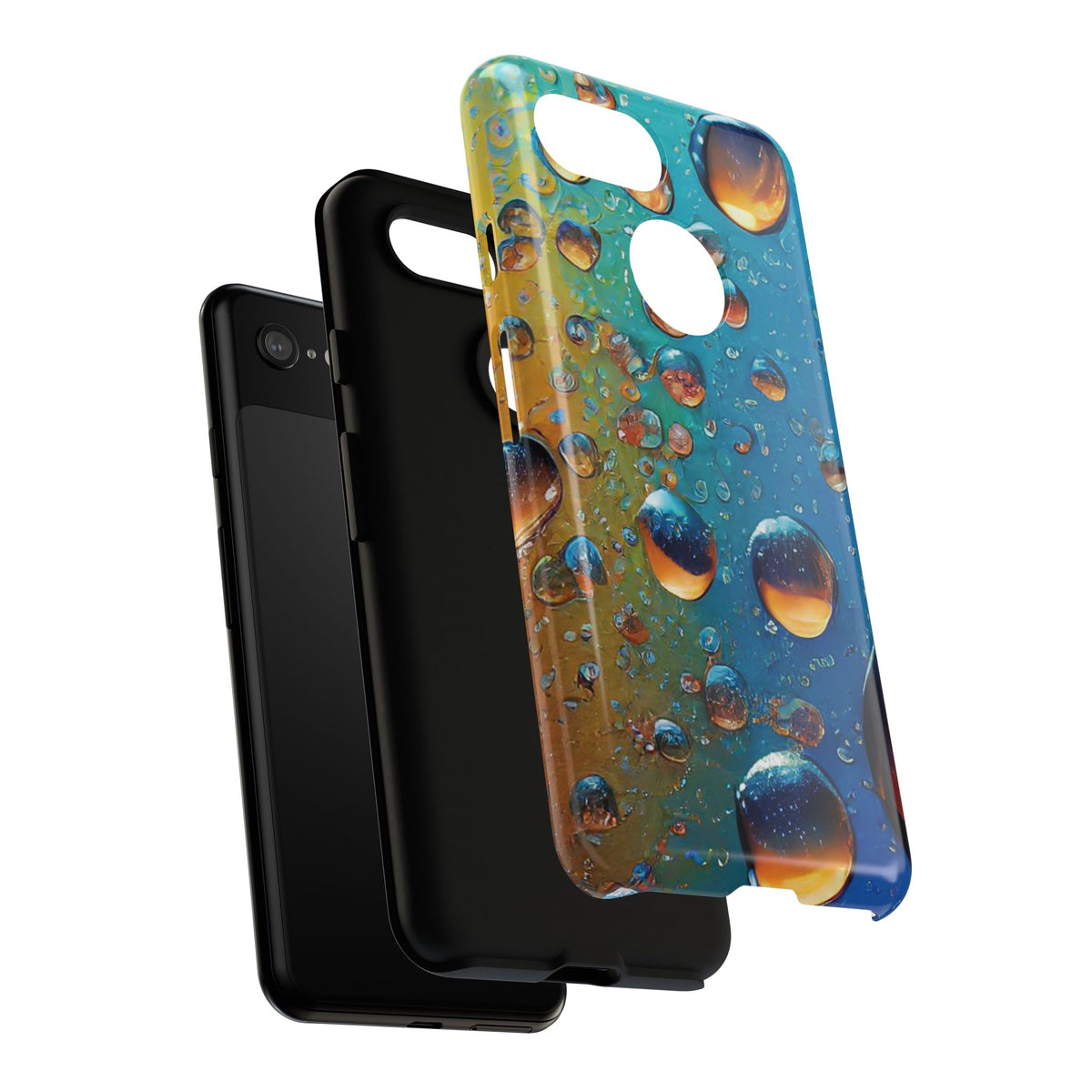 Colorful Water Droplets Tough Phone Case - Studio 653