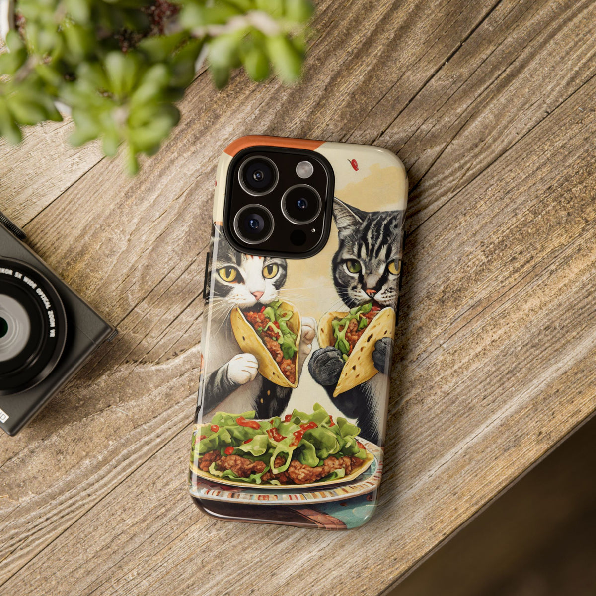 Funny Taco Cat Tough Phone Case - Studio 653