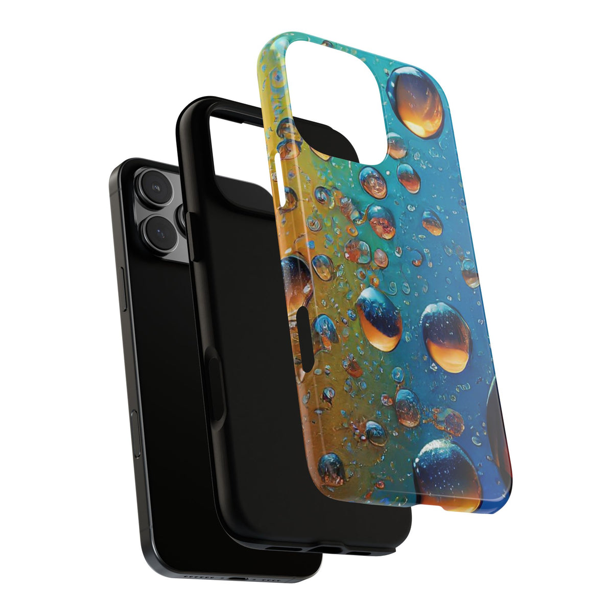 Colorful Water Droplets Tough Phone Case - Studio 653
