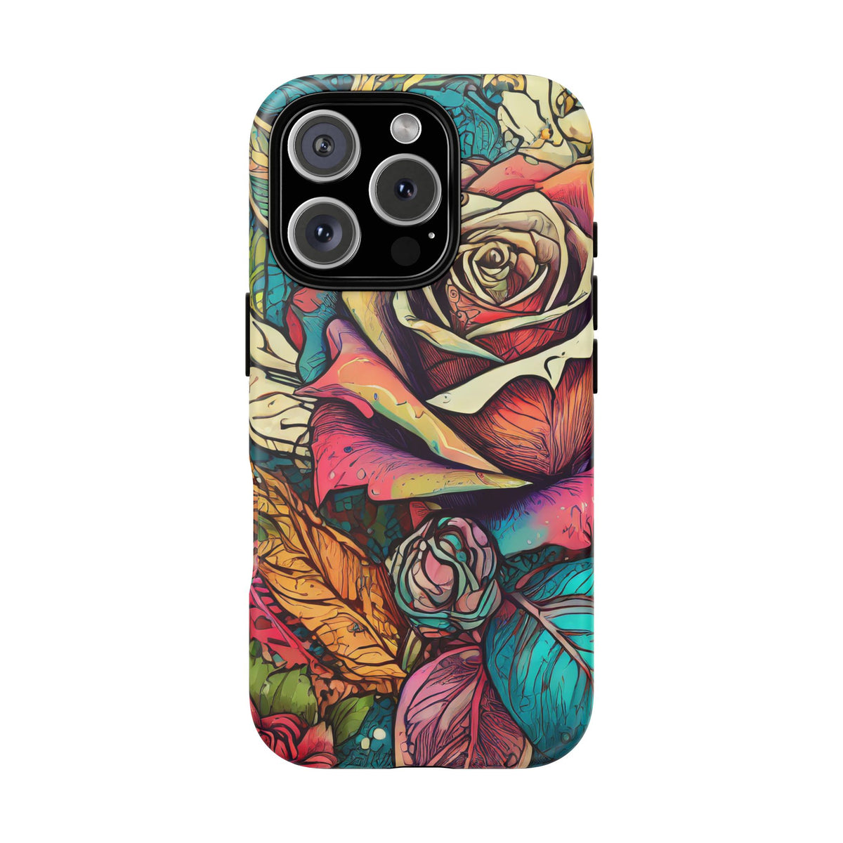 Colorful Roses Tough Phone Case - Studio 653