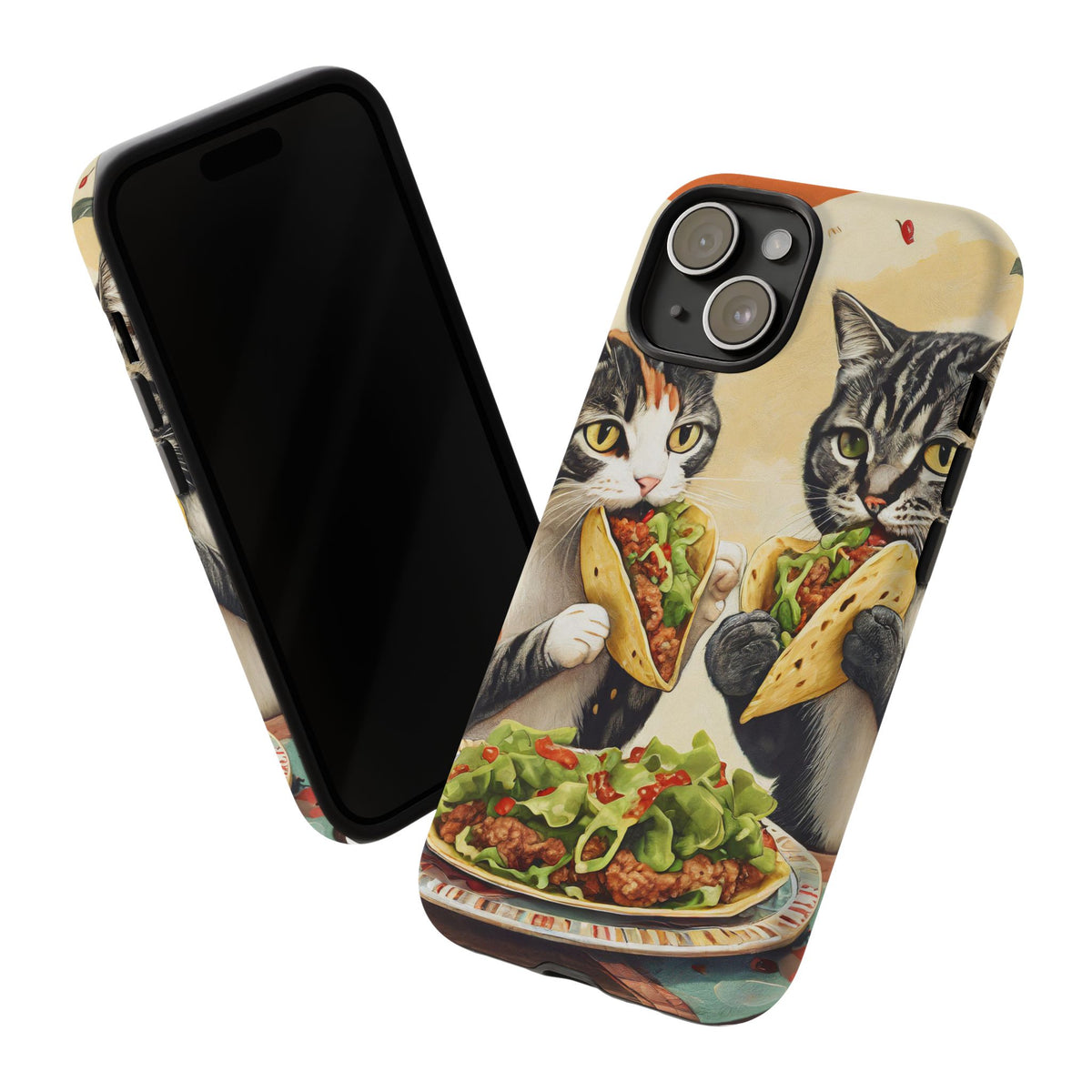 Funny Taco Cat Tough Phone Case - Studio 653