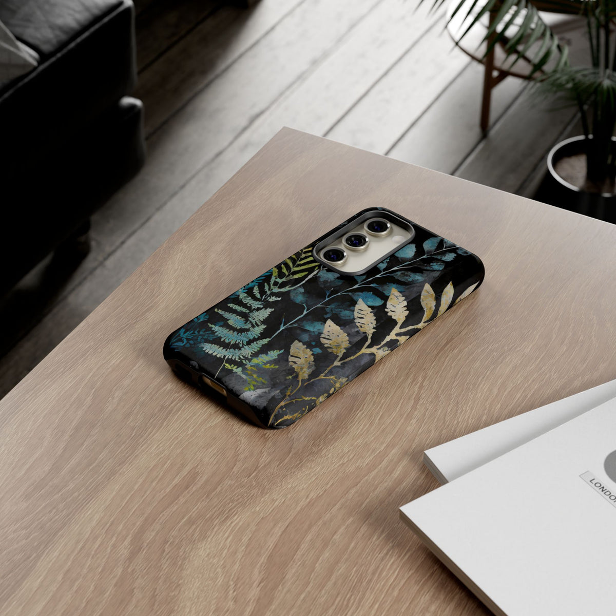 Dark Floral Tough Phone Case - Studio 653