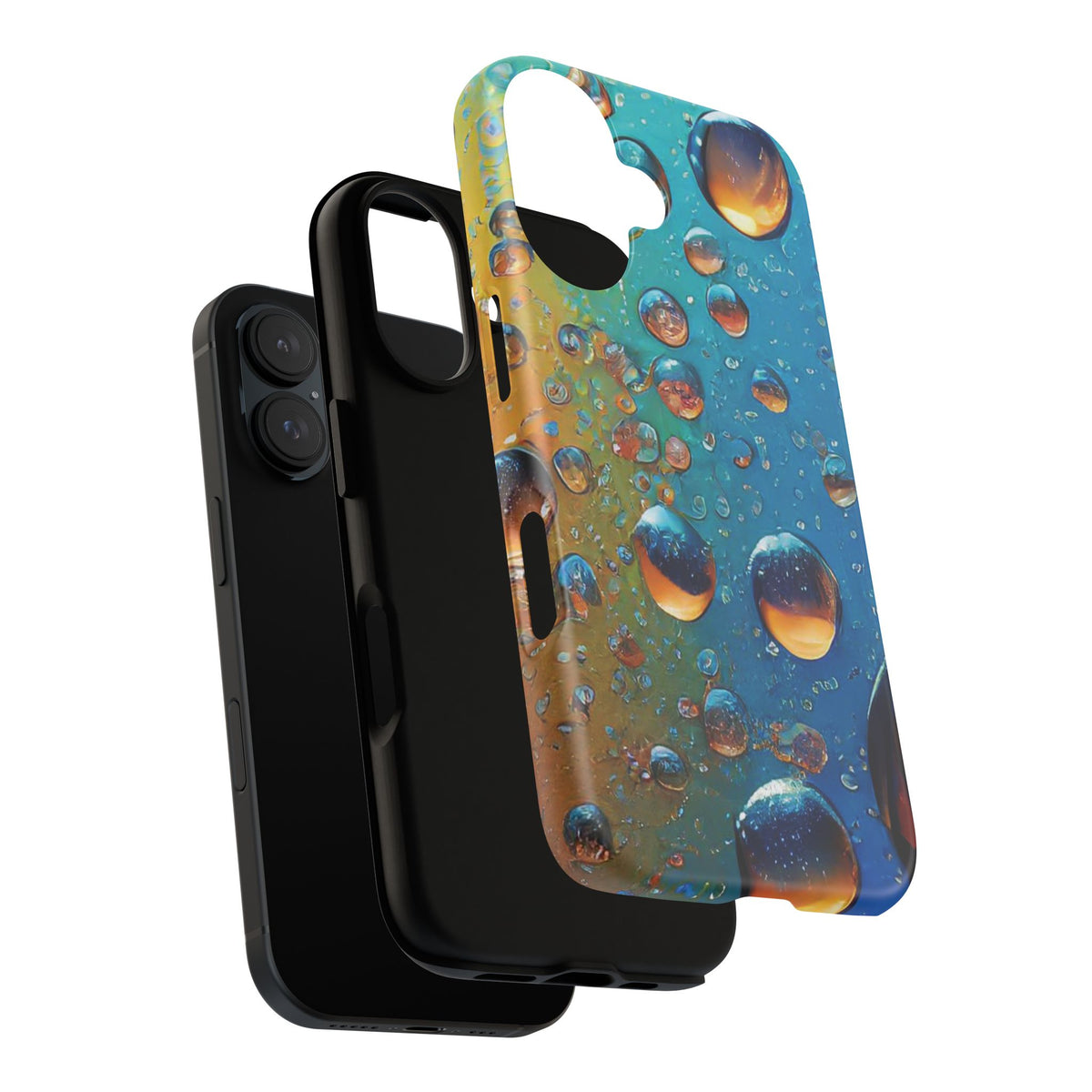 Colorful Water Droplets Tough Phone Case - Studio 653