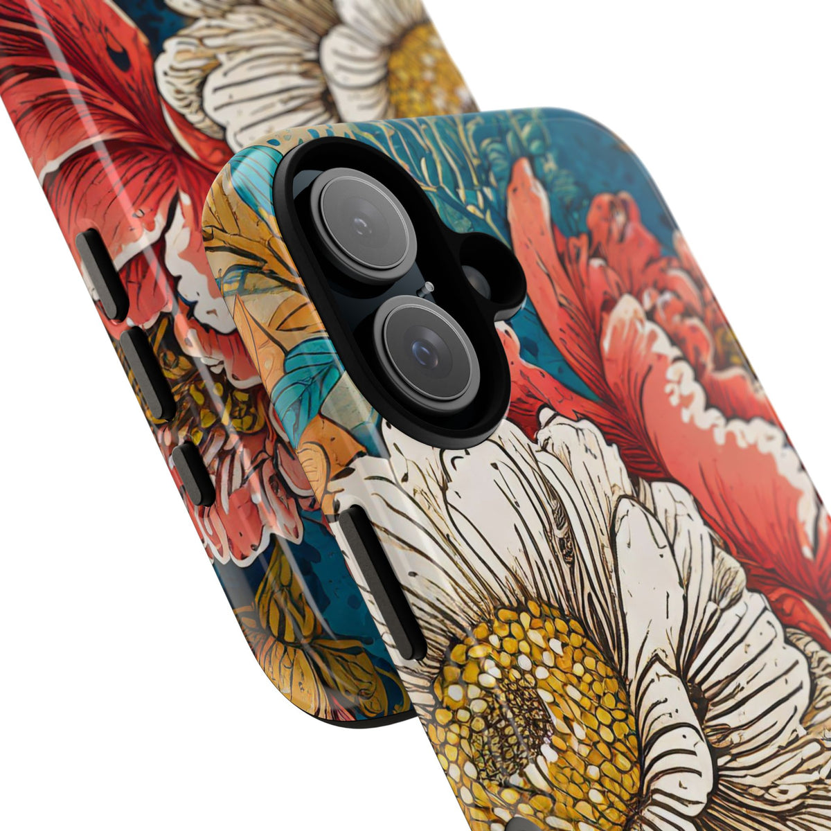 Artistic Floral Tough Phone Case - Studio 653