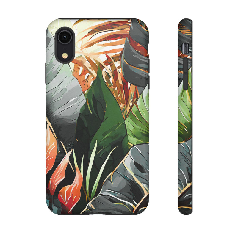Tropical Leaf Tough Phone Case - Studio 653