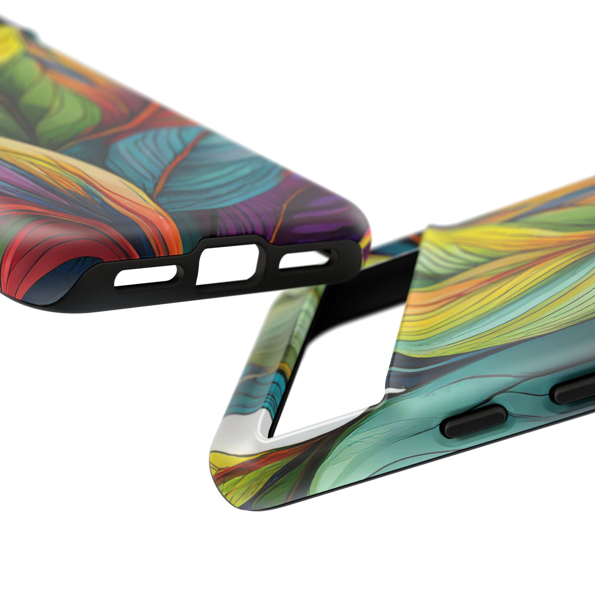 Vibrant Tropical Leaf Tough Phone Case - Studio 653