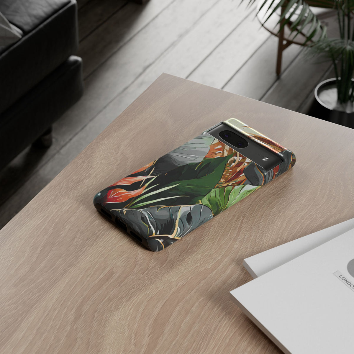 Tropical Leaf Tough Phone Case - Studio 653