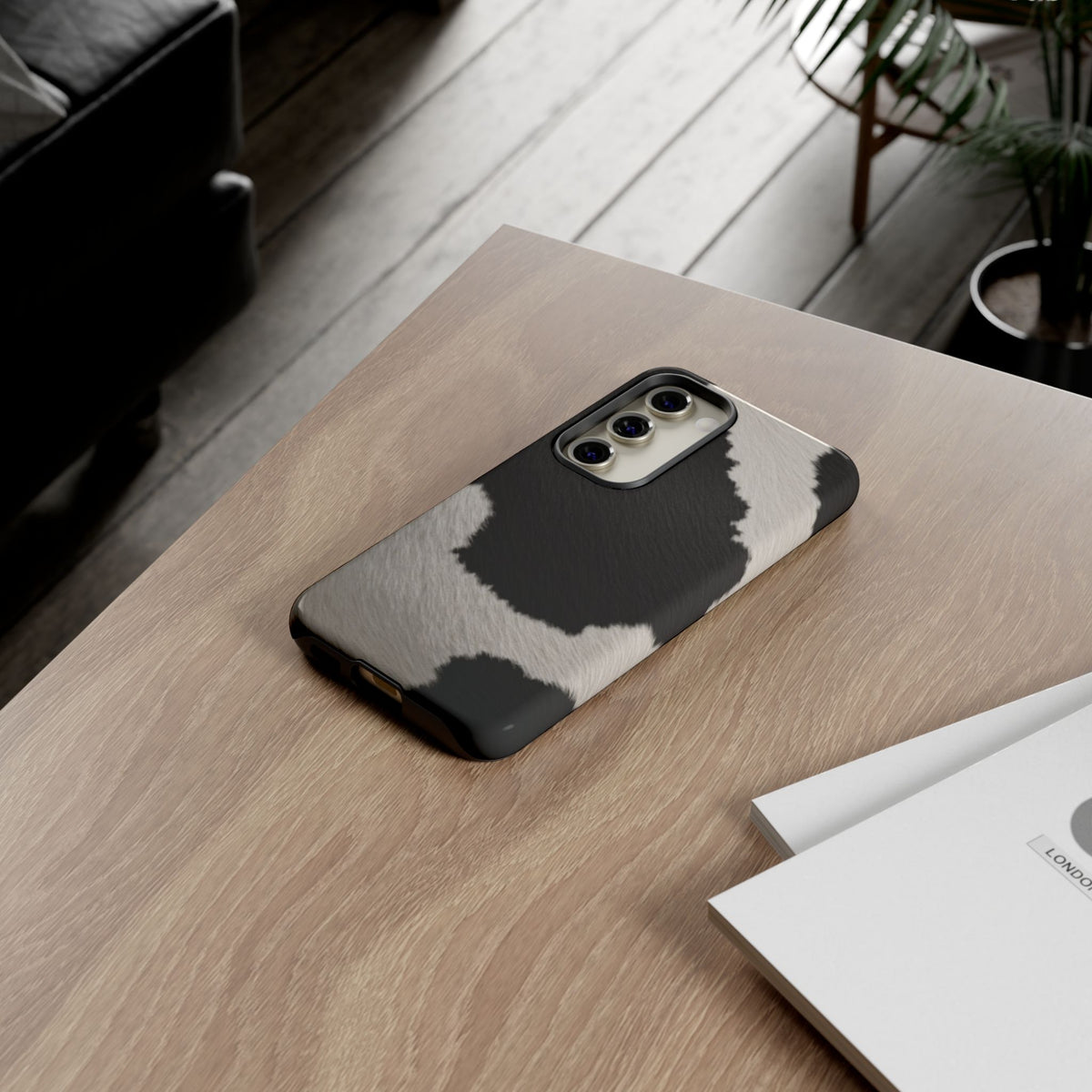 Stylish Cow Print Tough Phone Case - Studio 653