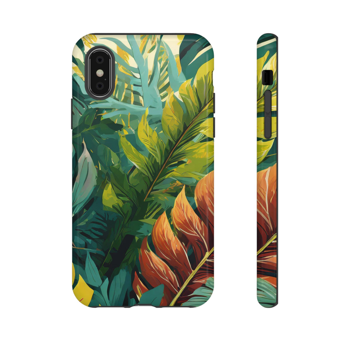 Tropical Leaf Tough Phone Case - Studio 653