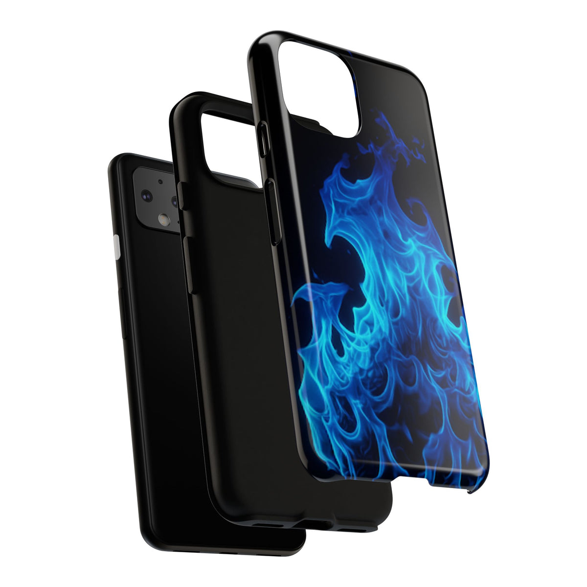 Blue Flames Tough  Phone Case - Studio 653