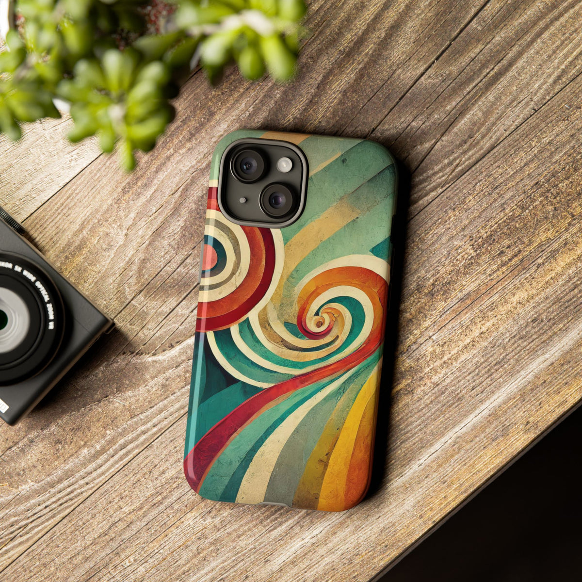 Colorful Swirl Tough Phone Case - Studio 653