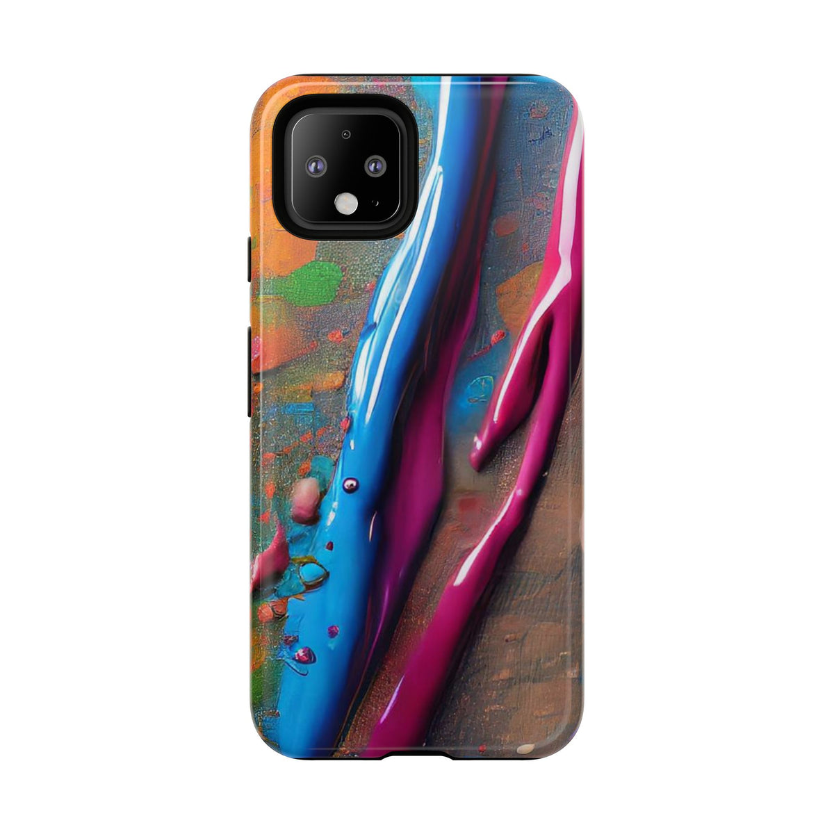 Colorful Artistic Paint Splatter Tough Phone Case - Studio 653