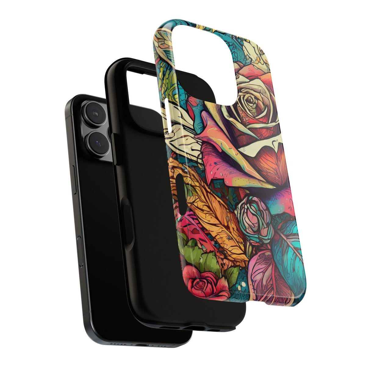 Colorful Roses Tough Phone Case - Studio 653