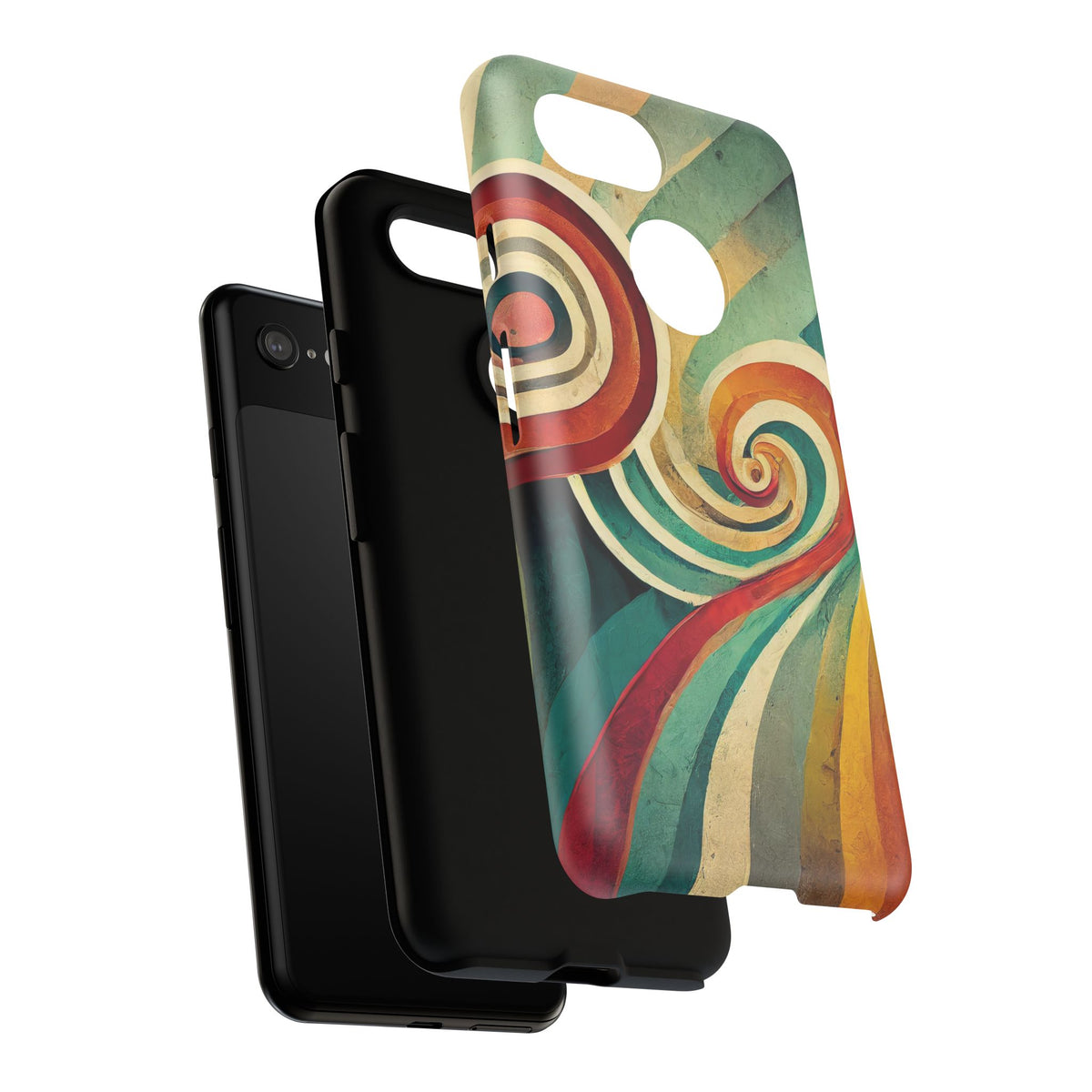 Colorful Swirl Tough Phone Case - Studio 653