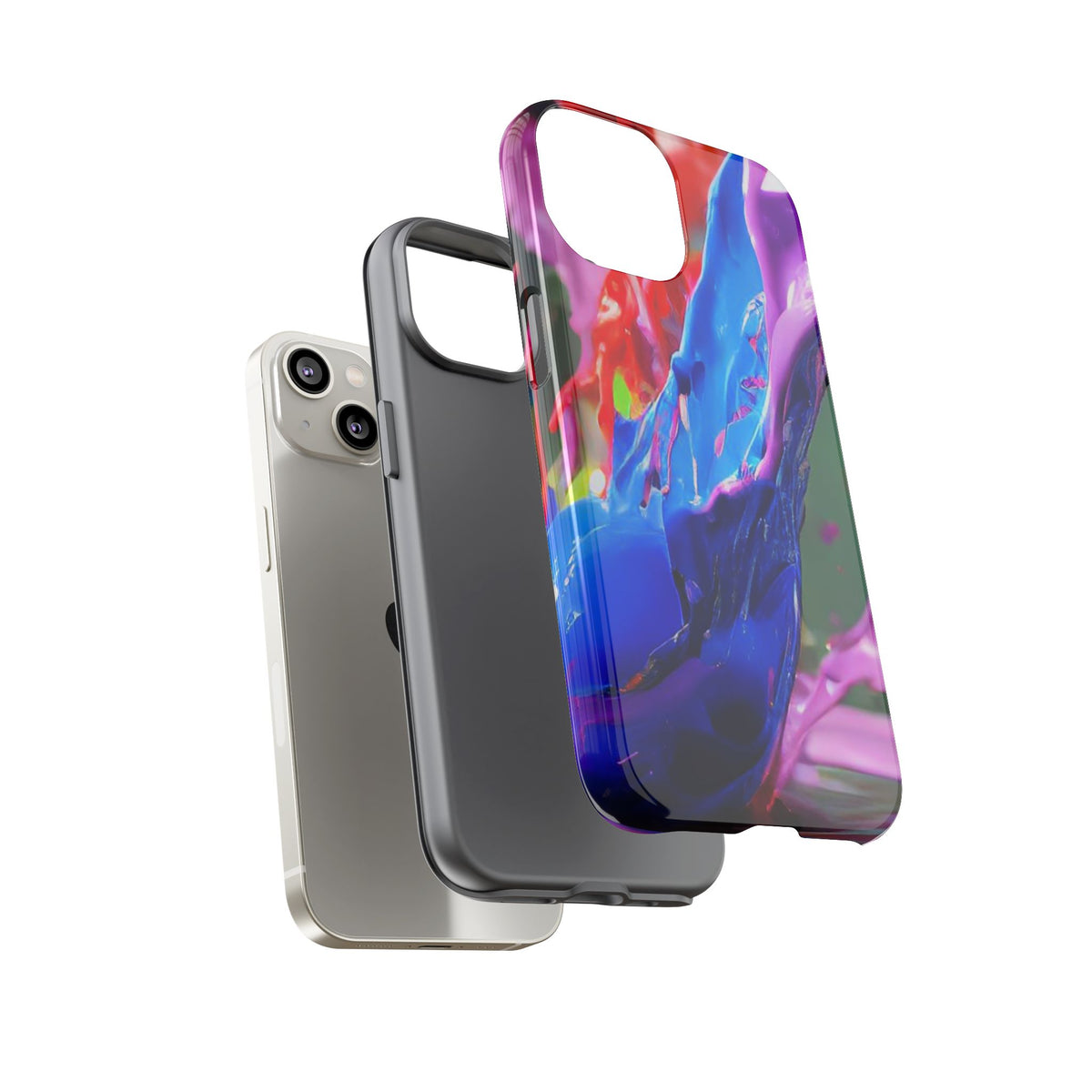 Vibrant Color Splash Tough Phone Case - Studio 653