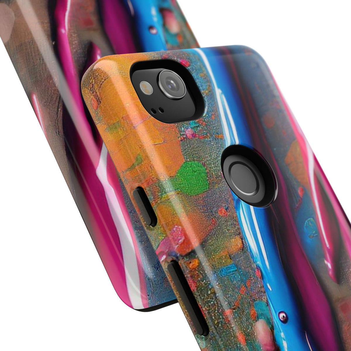 Colorful Artistic Paint Splatter Tough Phone Case - Studio 653