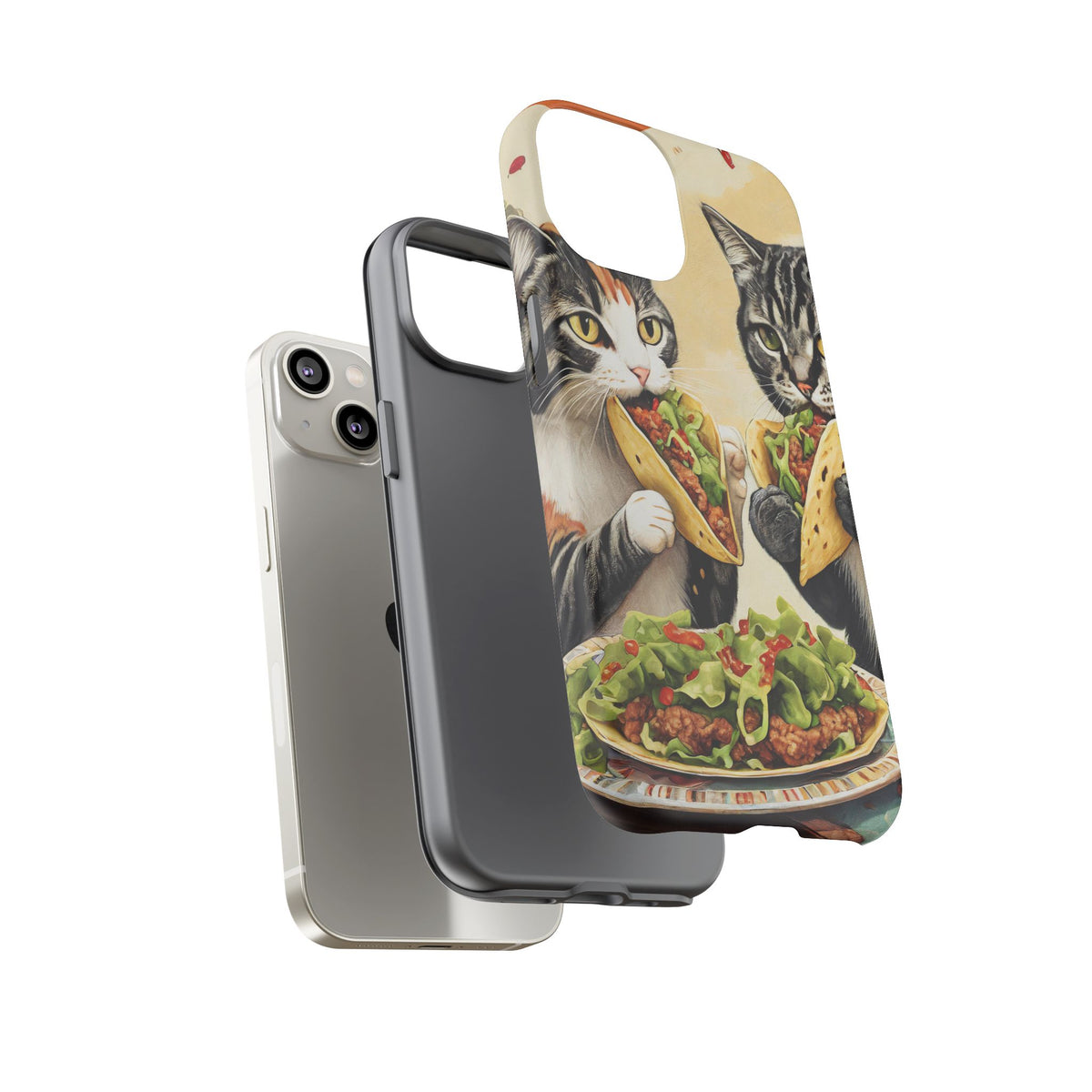 Funny Taco Cat Tough Phone Case - Studio 653