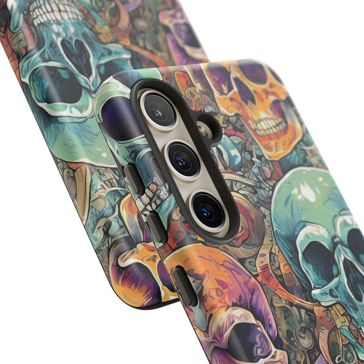 Artistic Skull Collage Tough Phone Case - Studio 653
