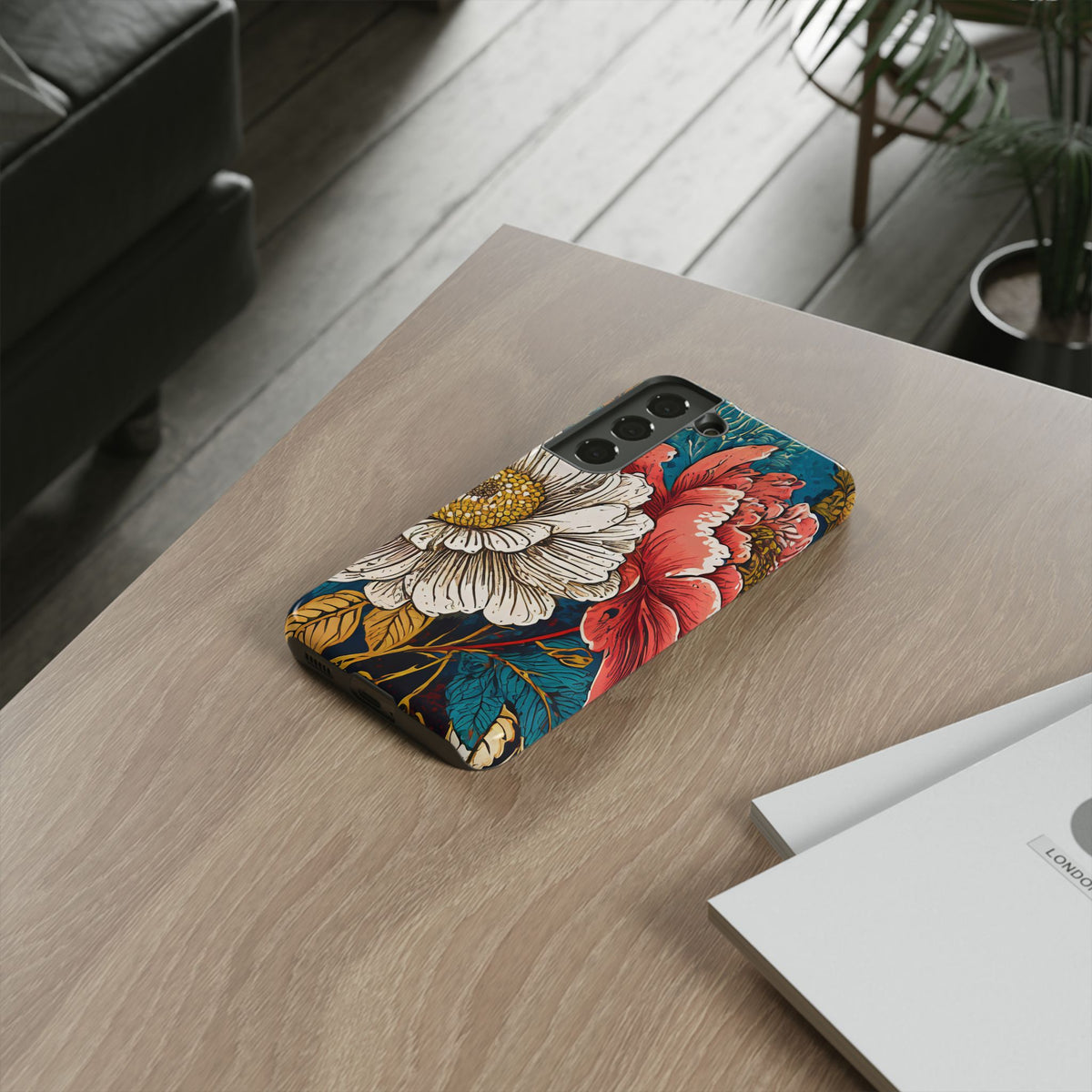 Artistic Floral Tough Phone Case - Studio 653