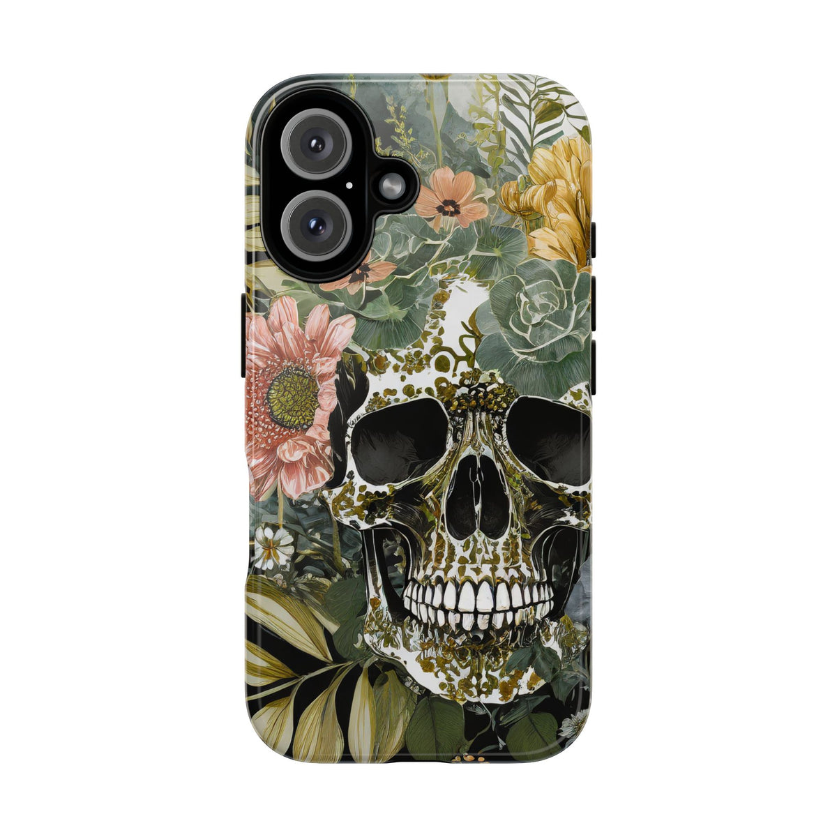 Floral Skull Tough Phone Case - Studio 653
