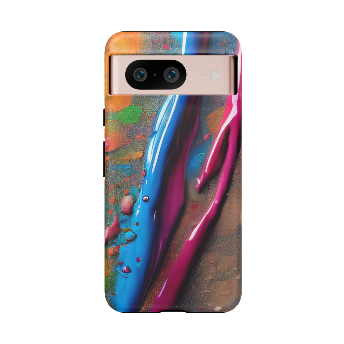 Colorful Artistic Paint Splatter Tough Phone Case - Studio 653