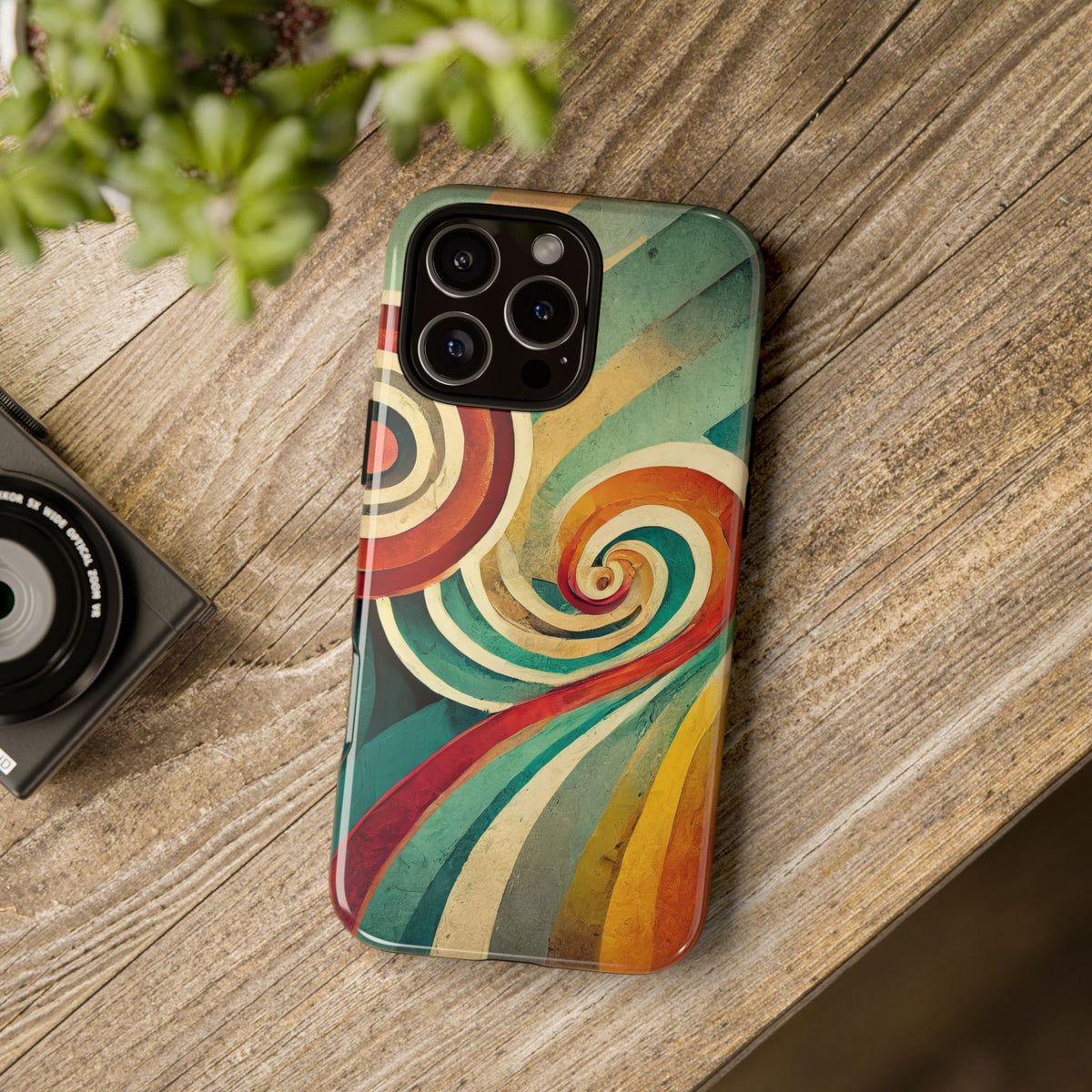 Colorful Swirl Tough Phone Case - Studio 653