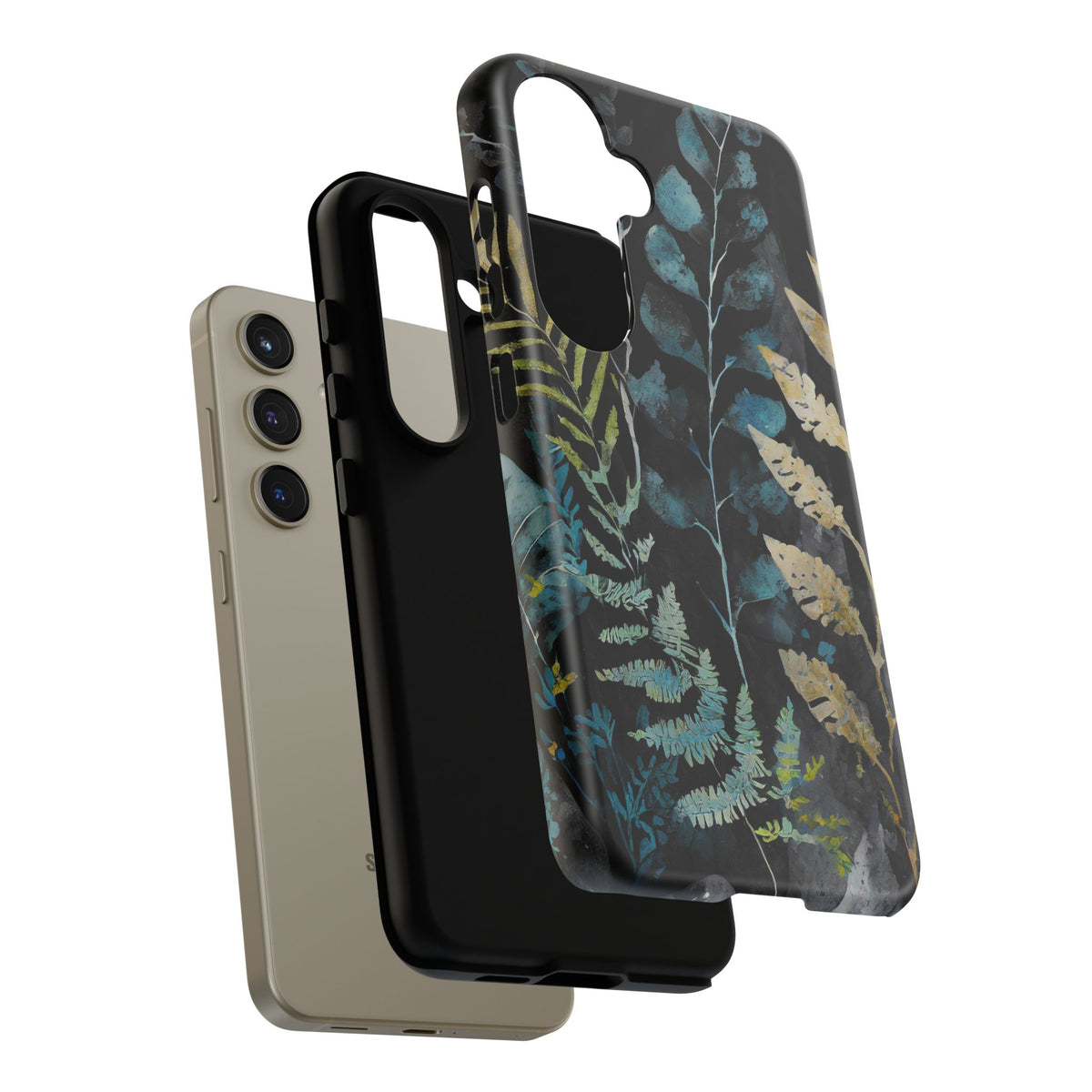 Dark Floral Tough Phone Case - Studio 653